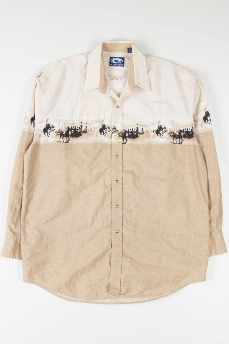 Western Rodeo Button Up Shirt