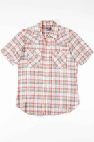 Vintage Levi's Western Red Plaid Button Up Shirt