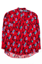 Band Collar Wrangler Cowboy Button Up Shirt