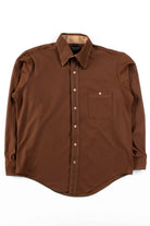 Vintage Brown Button Up Shirt