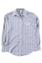 Vintage Gap Rainbow Plaid Button Up Shirt