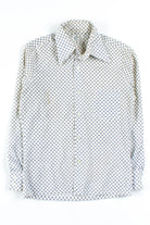 Blue Diamonds Button Up Shirt