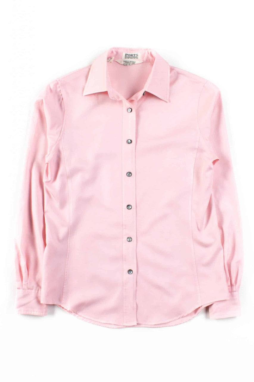 Pink Button Up Shirt 3