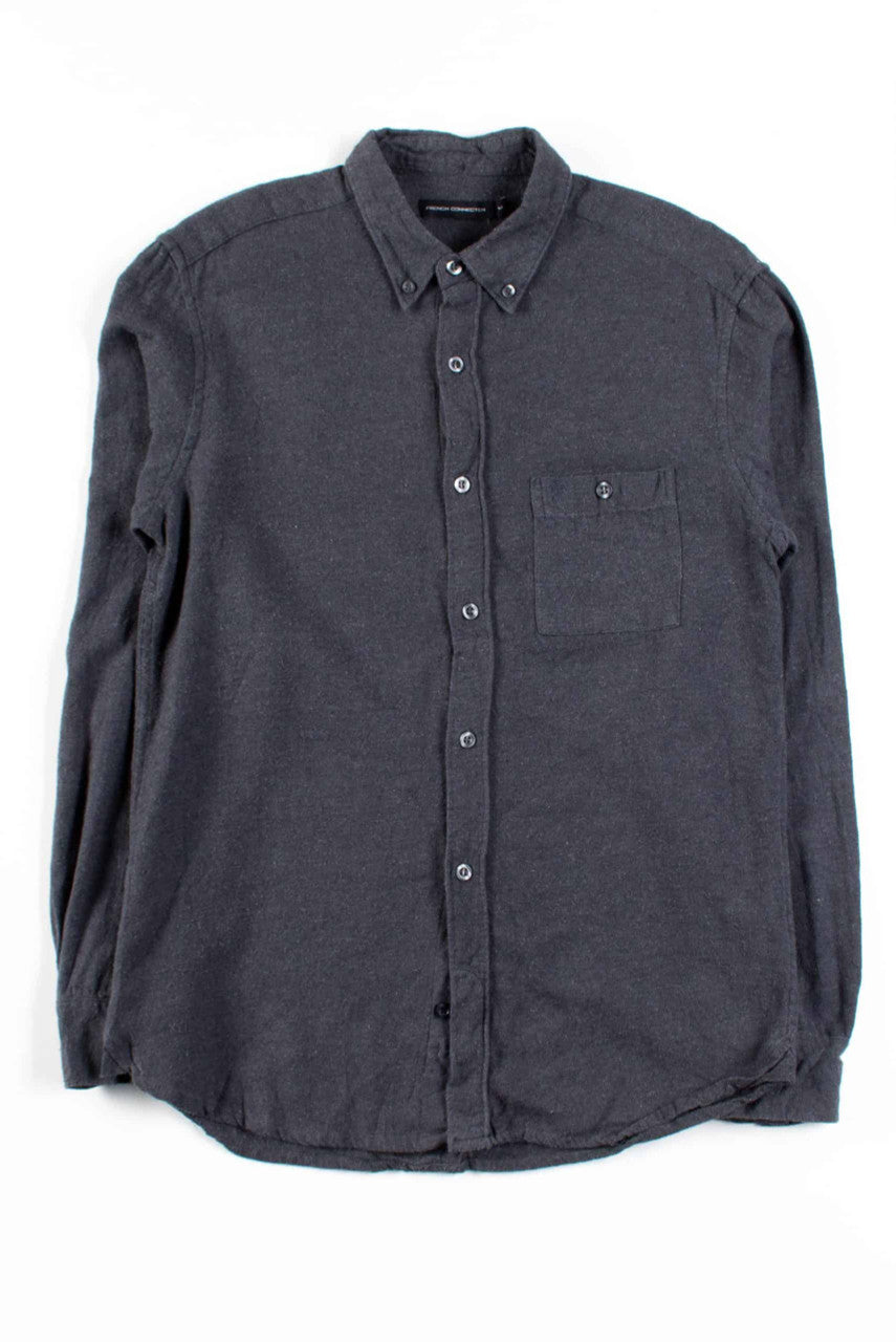 Dark Grey Button Up Shirt