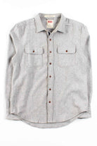 Grey Levi's Wool Button Up Shirt