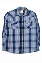 Blue Plaid Levi's Button Up Shirt