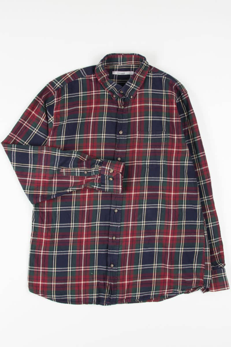 Red Plaid Button Up Shirt 8