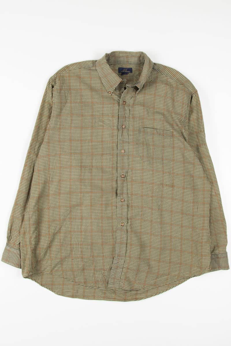 Plaid Button Up Shirt 751