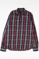 Dark Colors Button Up Shirt 759