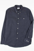 Navy Button Up Shirt 778