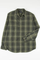 Olive Double Layered Banana Republic Button Up Shirt 783