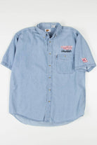 Dale Earnhardt Nascar Chambray Button Up Shirt