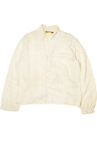 Vintage Lacey Collegiana Button Up Shirt