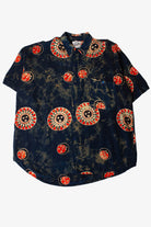 Vintage Sun And Moon Button Up Shirt (1990s)