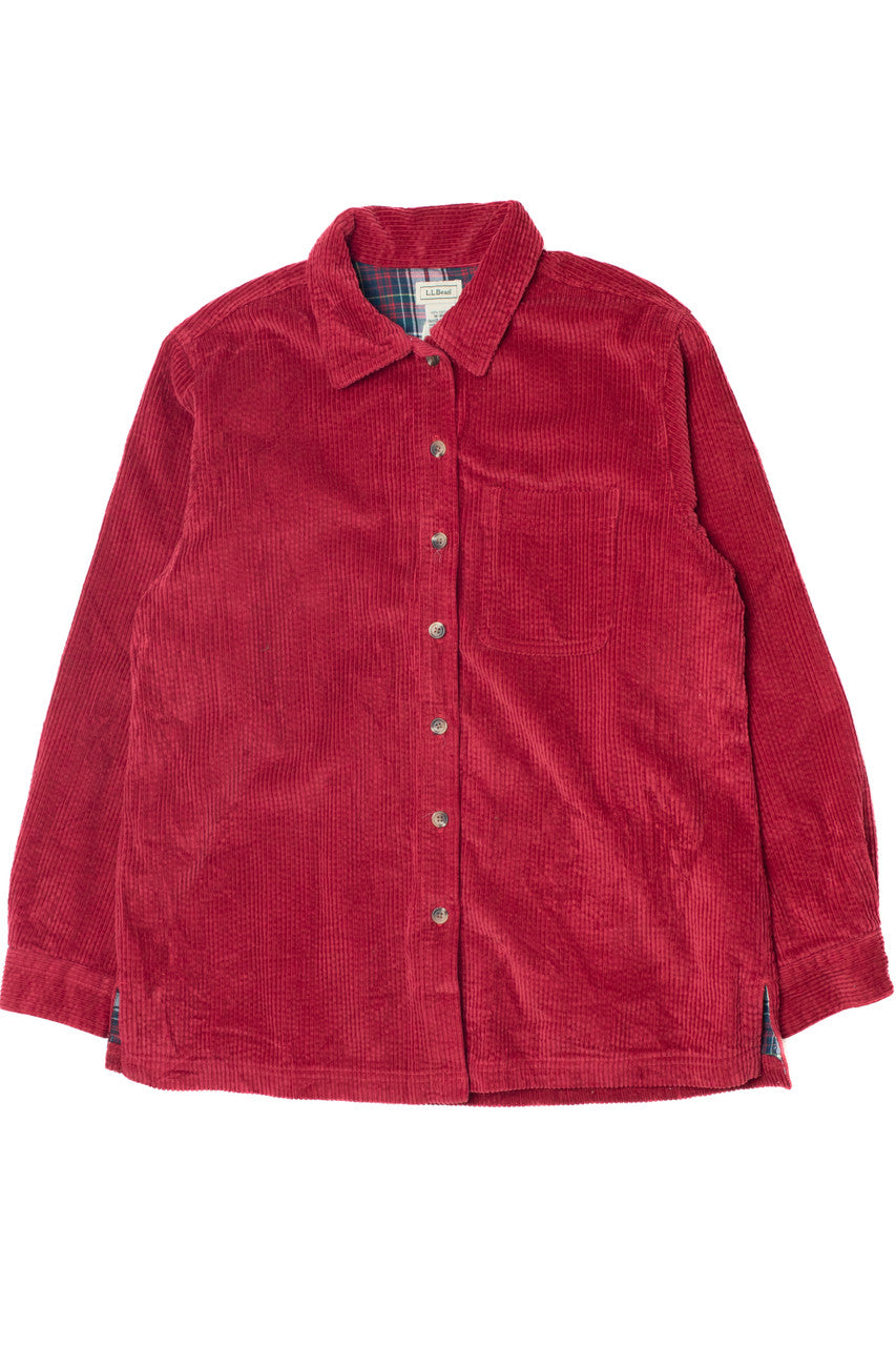 Vintage Corduroy L.L. Bean Button Up Shirt