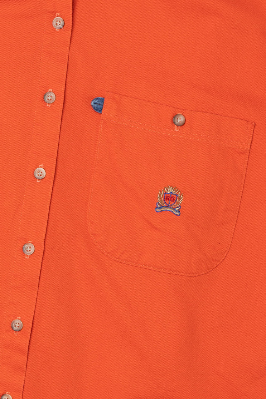 Vintage Hunter Orange Rough Stock Button Up Shirt