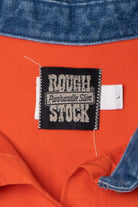 Vintage Hunter Orange Rough Stock Button Up Shirt