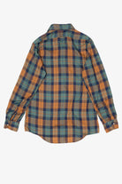 Vintage Blue And Orange JC Penney Button Up Shirt (1990s)