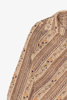 Vintage Beige Jinny Jin Button Up Shirt (1980s)
