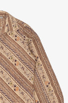 Vintage Beige Jinny Jin Button Up Shirt (1980s)