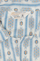 Vintage Blue And White Towncraft JC Penney Button Up Shirt (1970s)