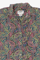 Vintage Paisley Pattern At Last Button Up Shirt (1990s)