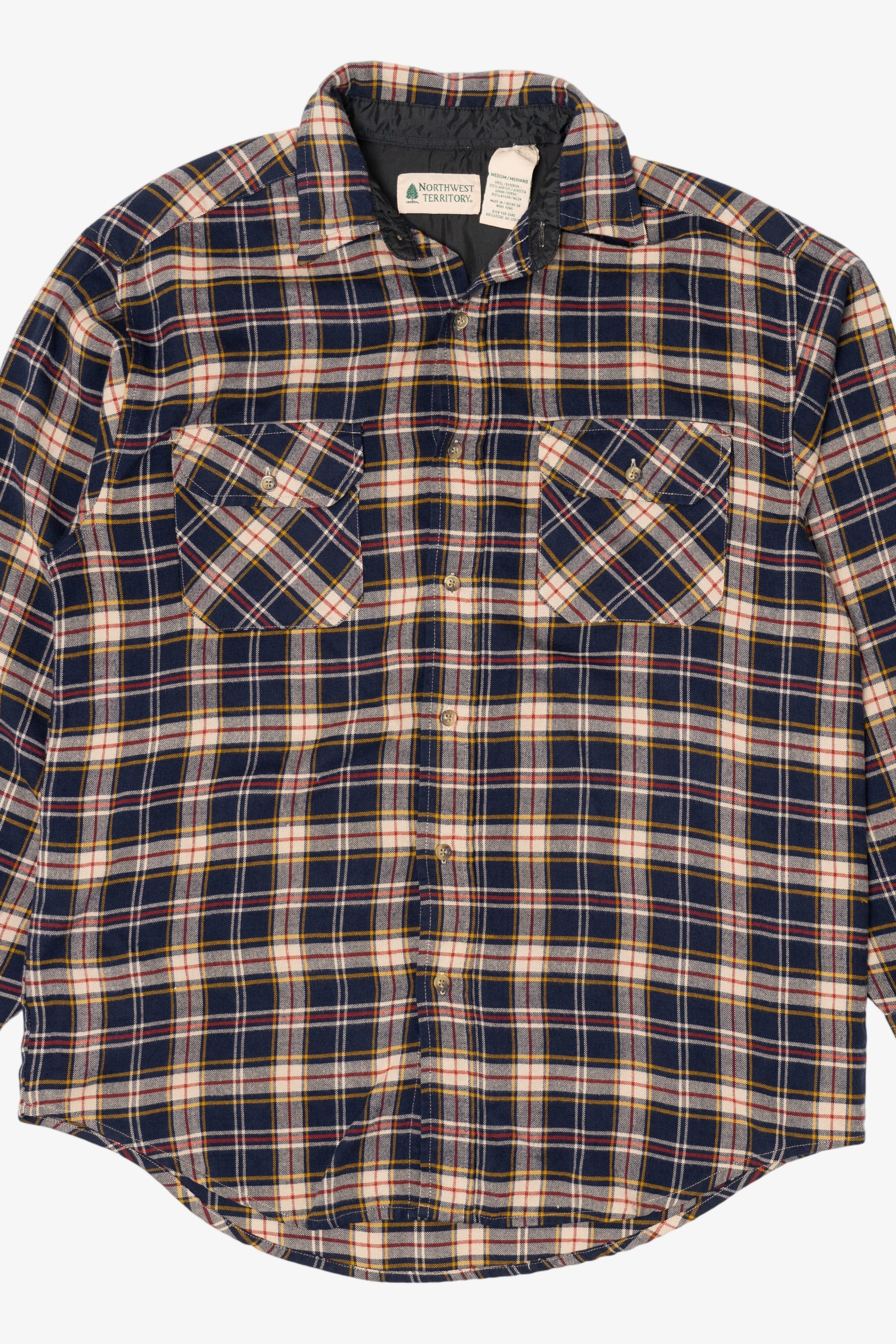 Vintage Northwest Territory Flannel Button Up Pocket Shirt (1990s)