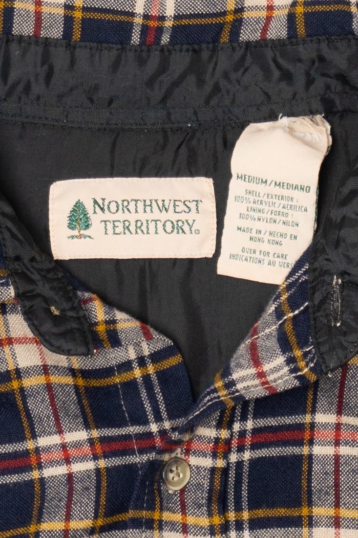 Vintage Northwest Territory Flannel Button Up Pocket Shirt (1990s)