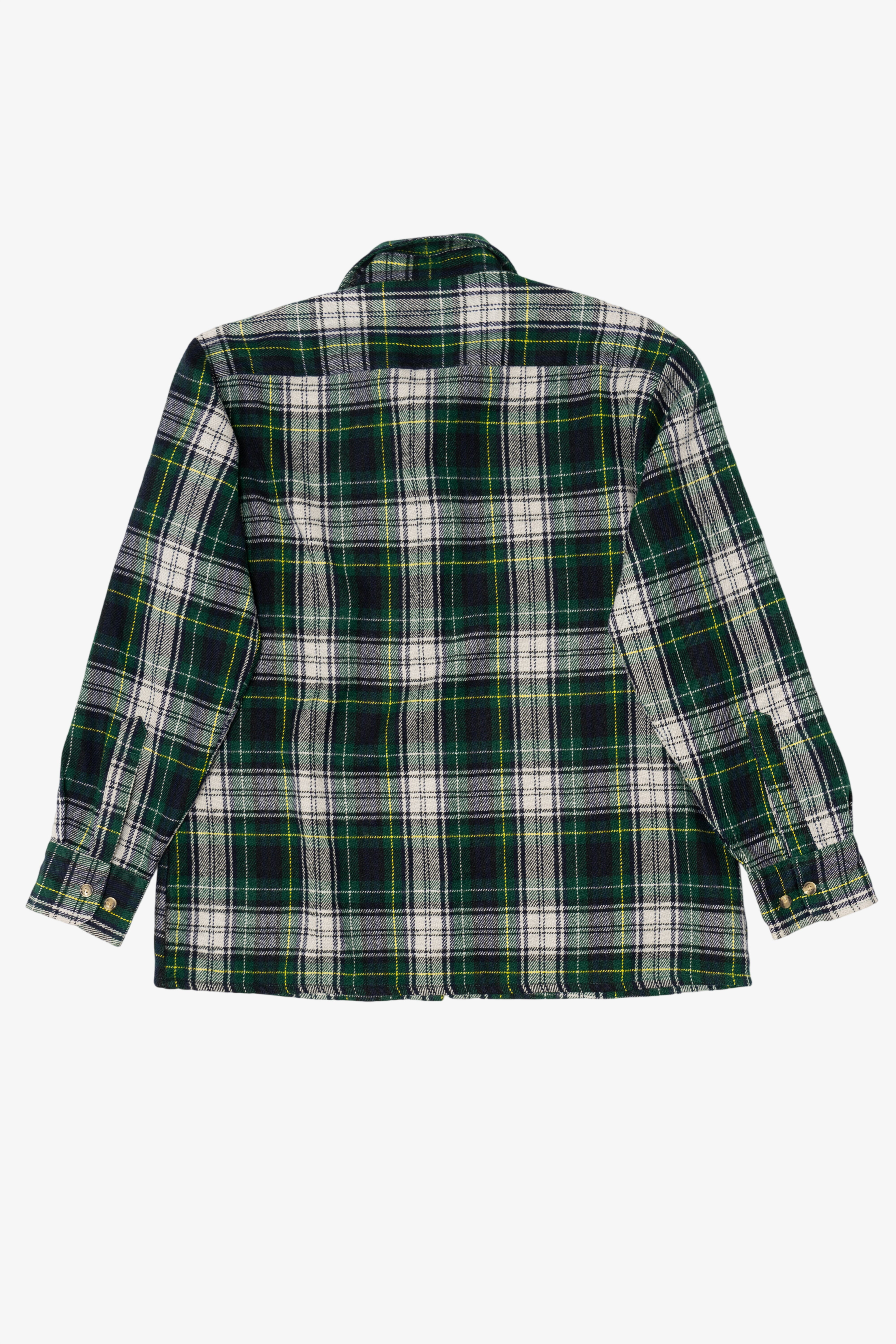 Vintage Dark Green Esquire Flannel Button Up Shirt (1990s) – Ragstock