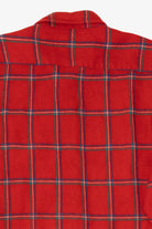 Vintage Red Backpacker Flannel Button Up Shirt (1990s)