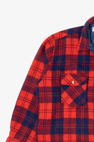 Vintage Red Appalachian Trail Flannel Button Up Shirt (1990s)