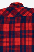 Vintage Red Appalachian Trail Flannel Button Up Shirt (1990s)