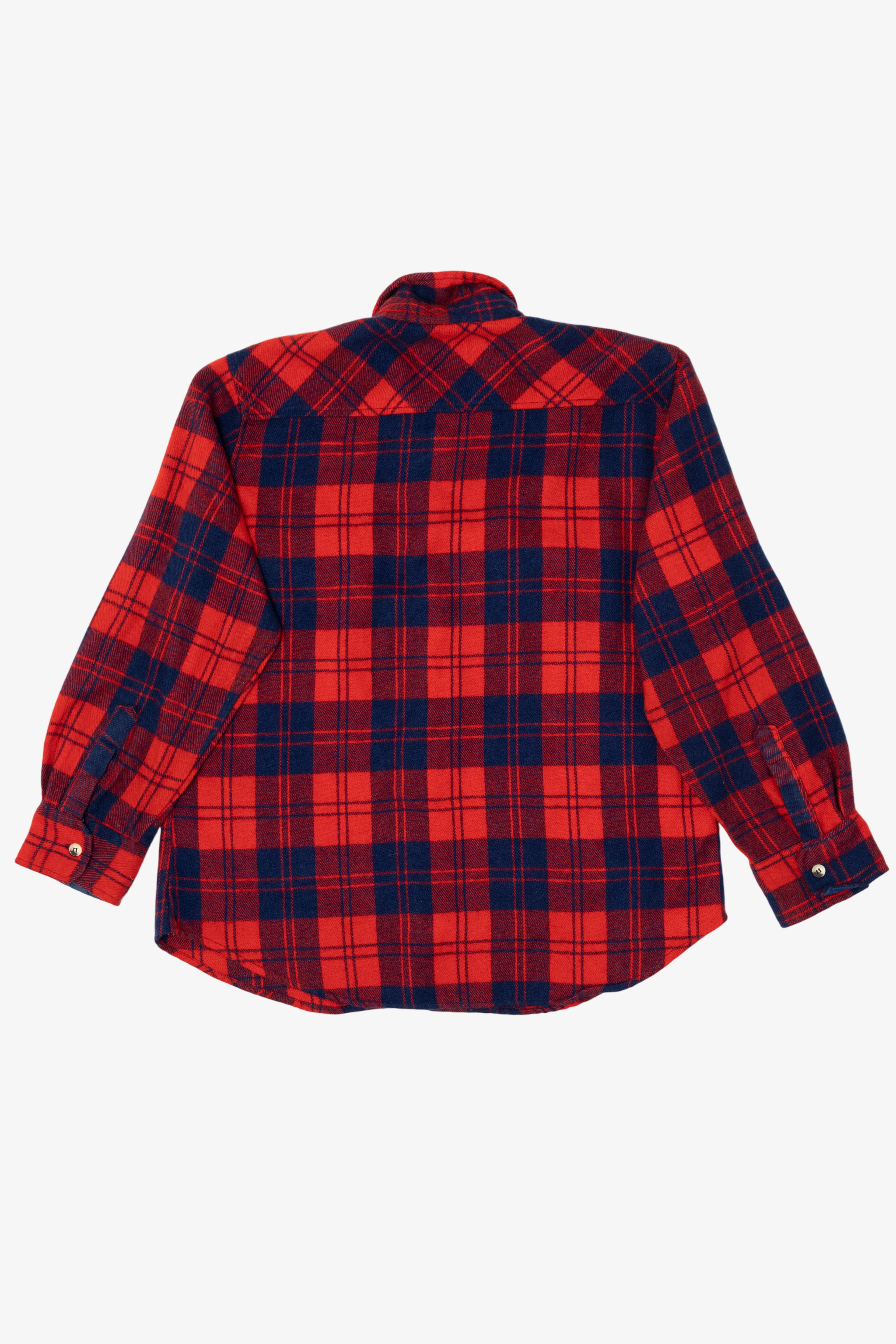 Vintage Red Appalachian Trail Flannel Button Up Shirt (1990s)
