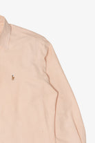 Vintage Striped Peach Ralph Lauren Button Up Shirt (1990s)