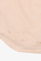 Vintage Striped Peach Ralph Lauren Button Up Shirt (1990s)