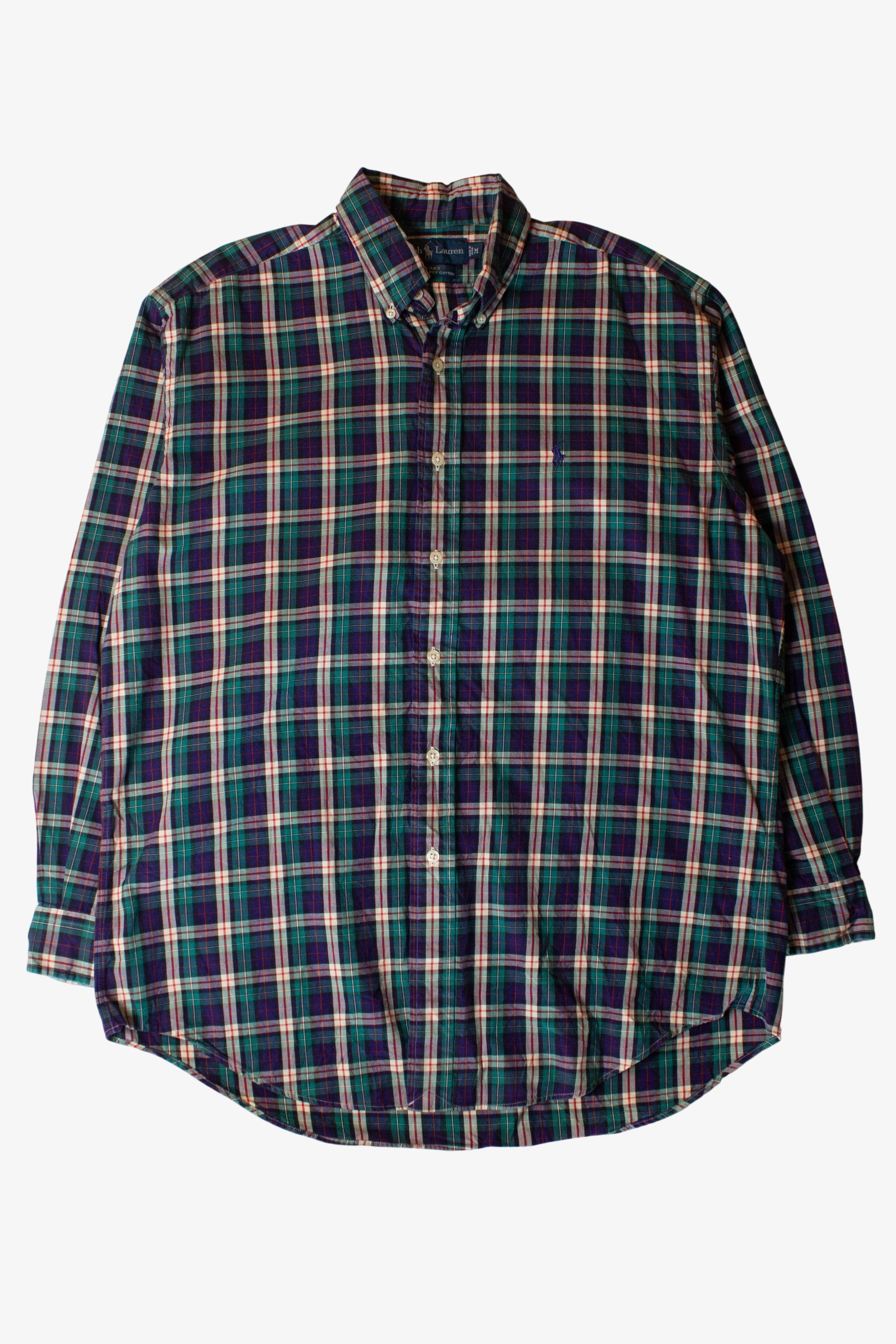 Vintage Plaid Ralph Lauren Button Up (1990s)