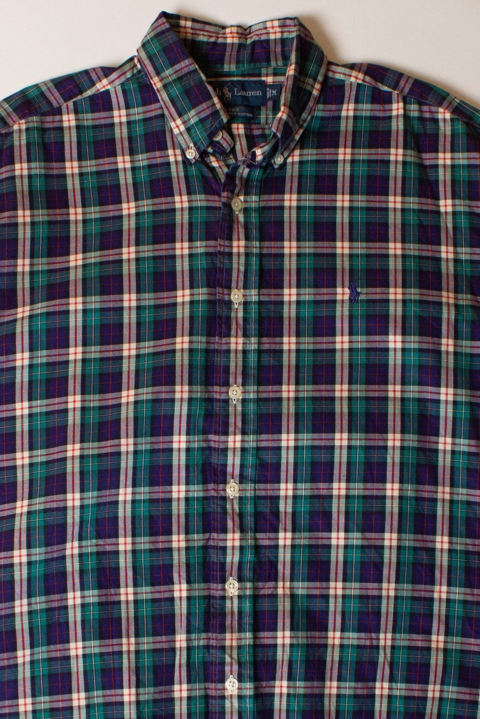 Vintage Plaid Ralph Lauren Button Up (1990s)