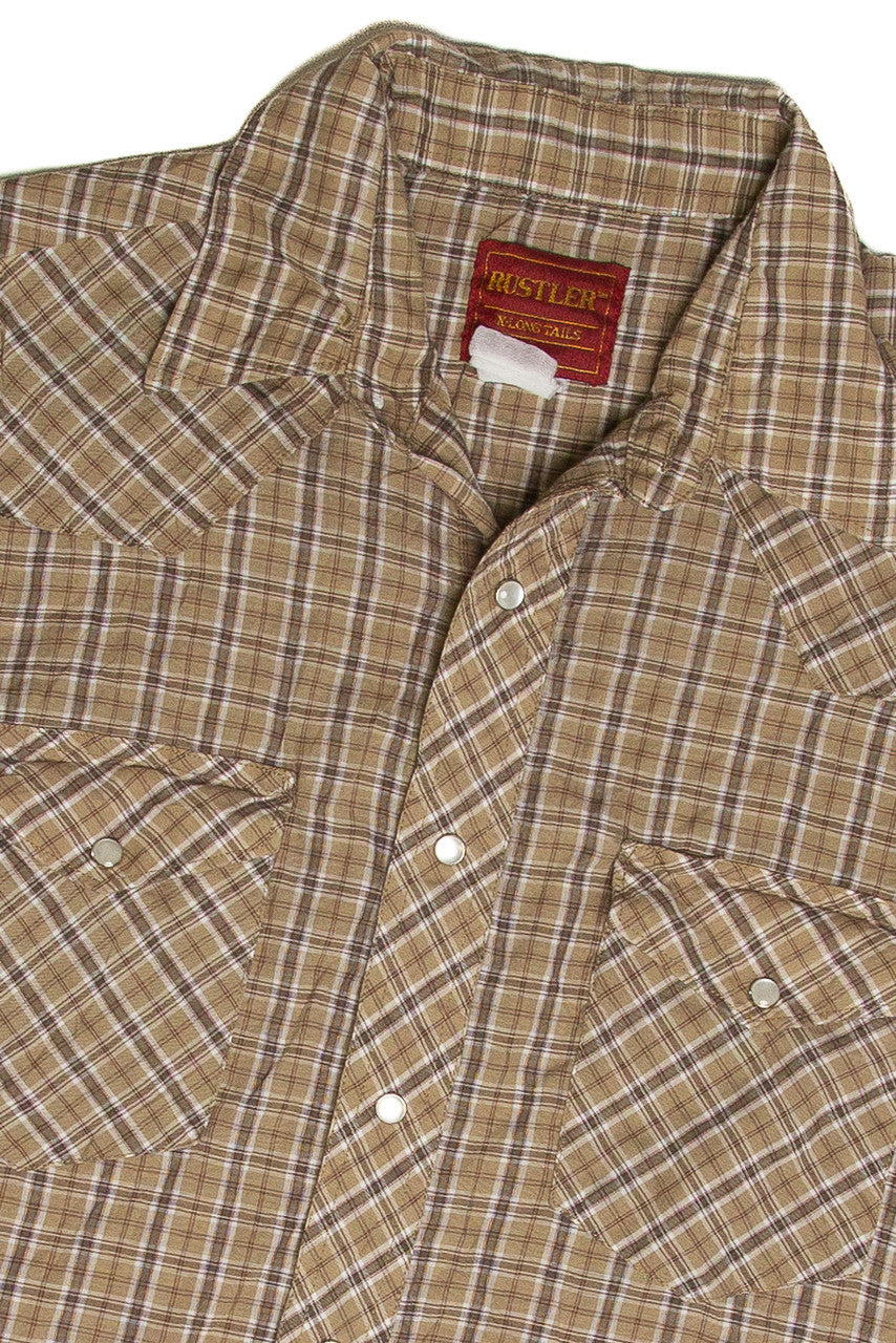 Vintage Rustler Button Up Shirt 1059