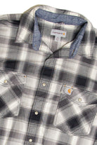 Recycled Carhartt Flannel Button Up Shirt