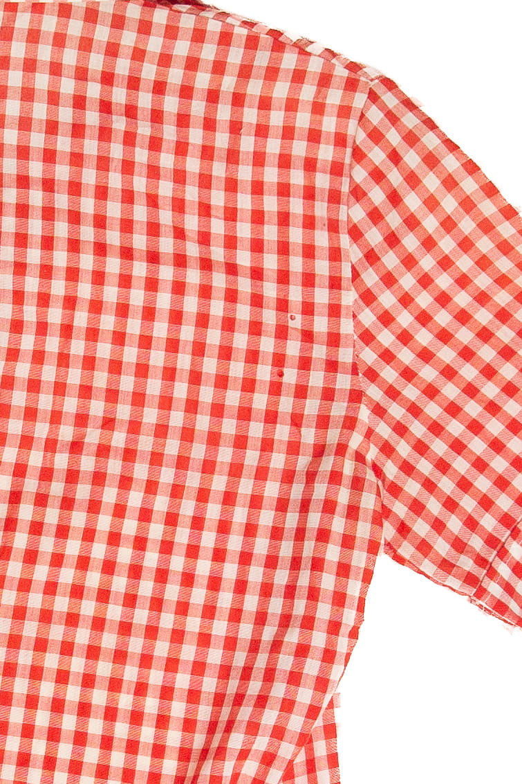 Vintage Sears Red Button Up Shirt