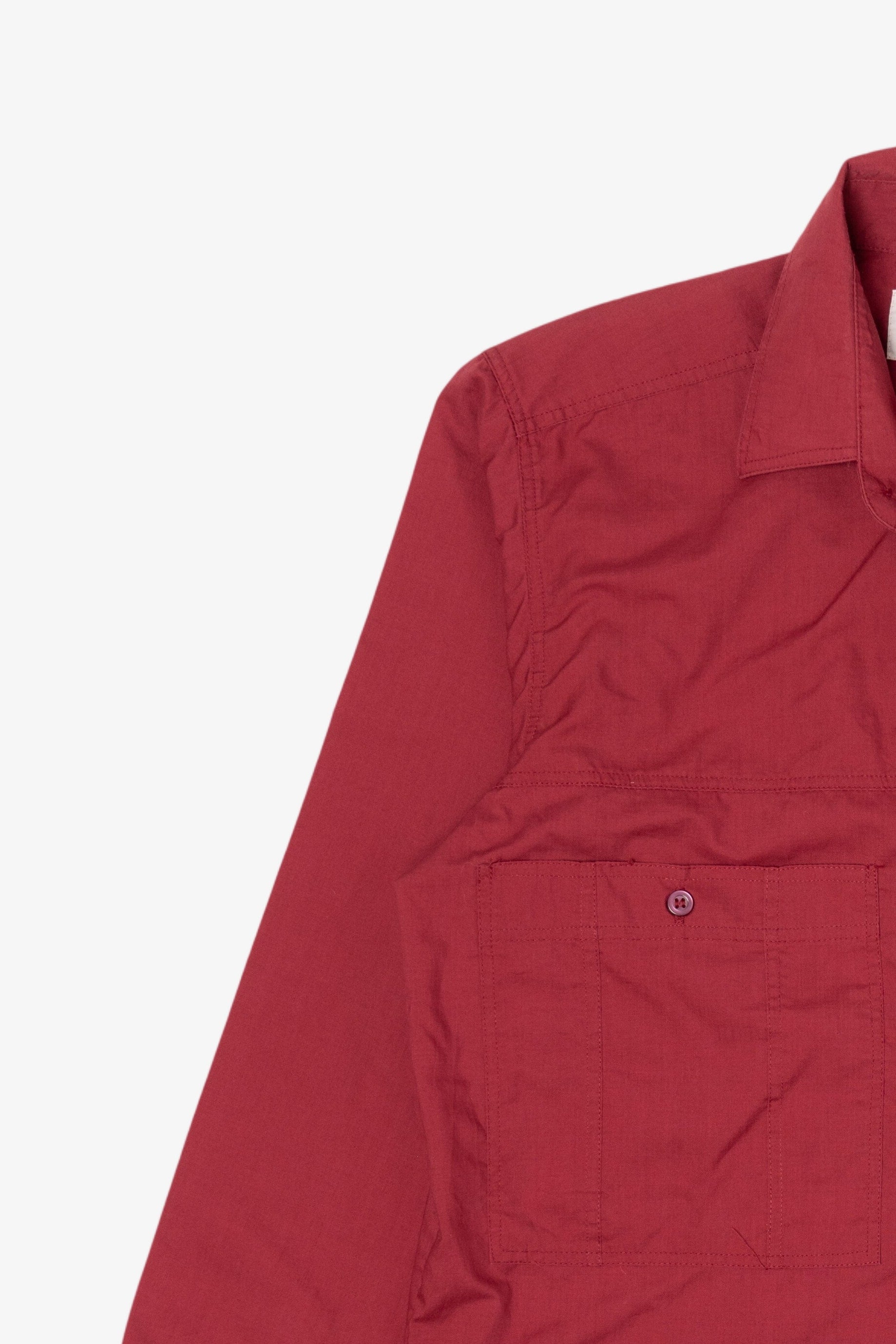 Vintage Red Expressions Button Up Shirt (1990s)
