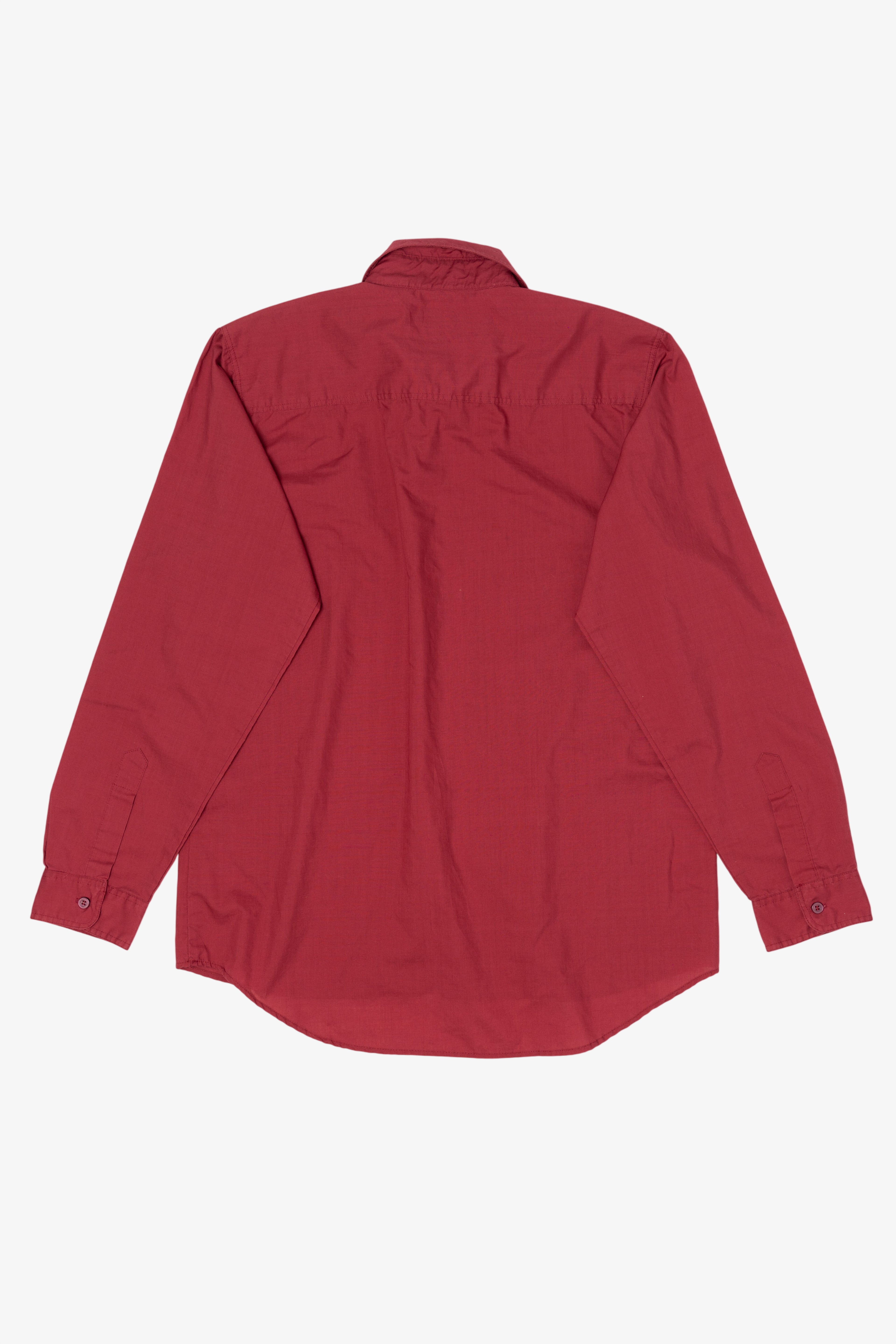 Vintage Red Expressions Button Up Shirt (1990s)