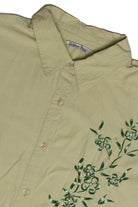 Vintage Willow Bay Embroidered Flower Button Up Shirt