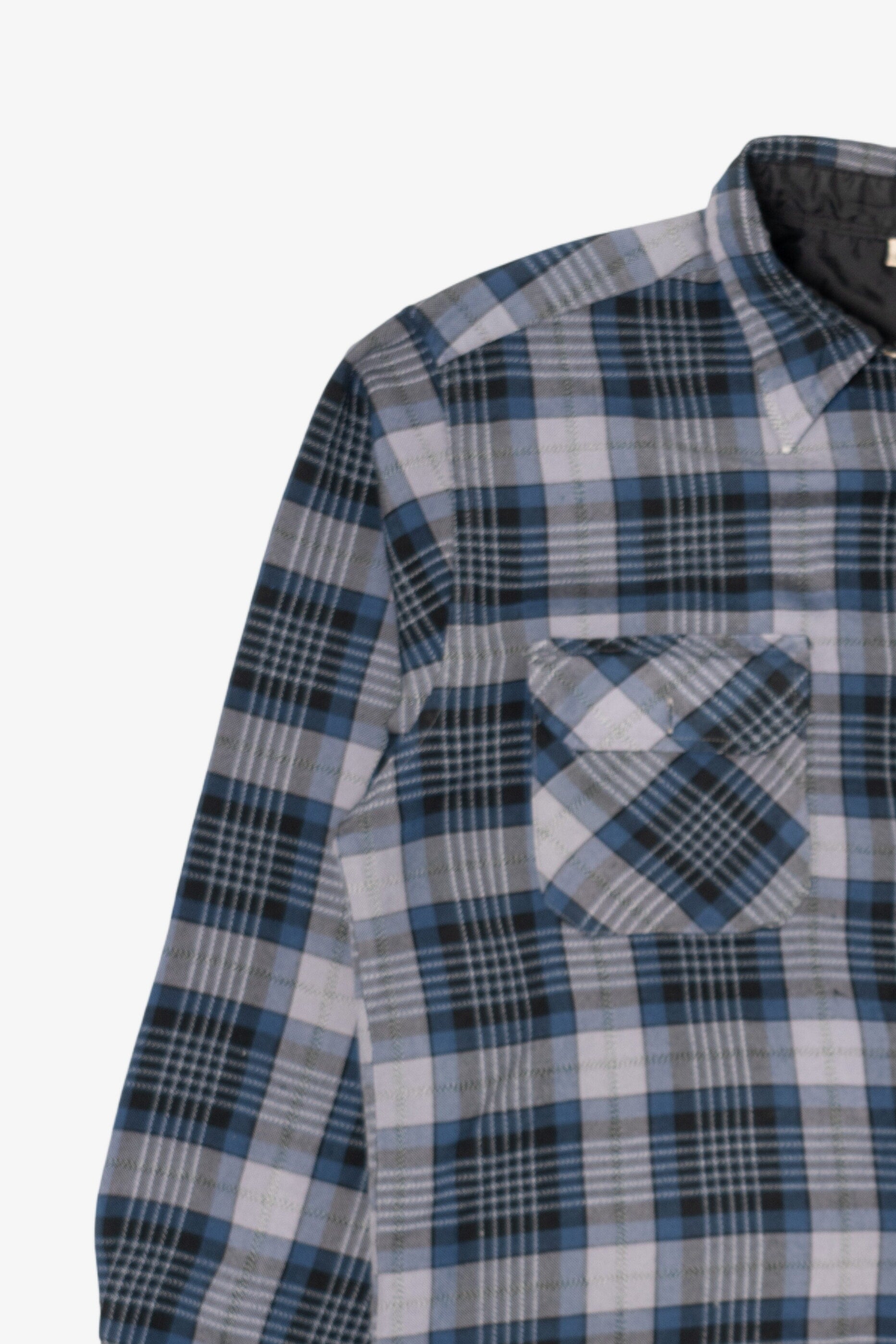 Vintage Blue Northwest Territory Button Up Shirt (1990s)