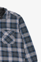 Vintage Blue Northwest Territory Button Up Shirt (1990s)