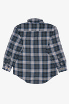 Vintage Blue Northwest Territory Button Up Shirt (1990s)