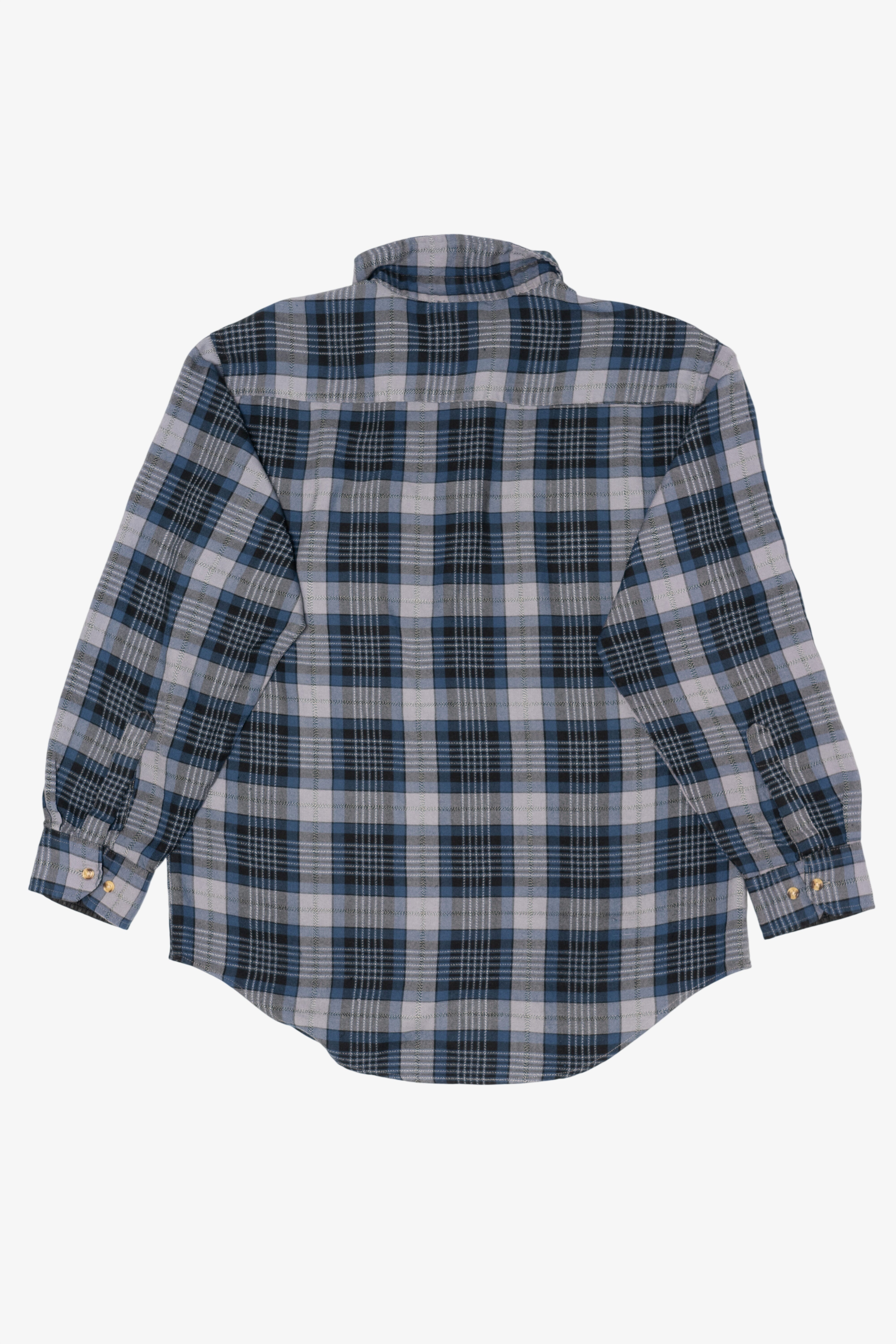 Vintage Blue Northwest Territory Button Up Shirt (1990s)
