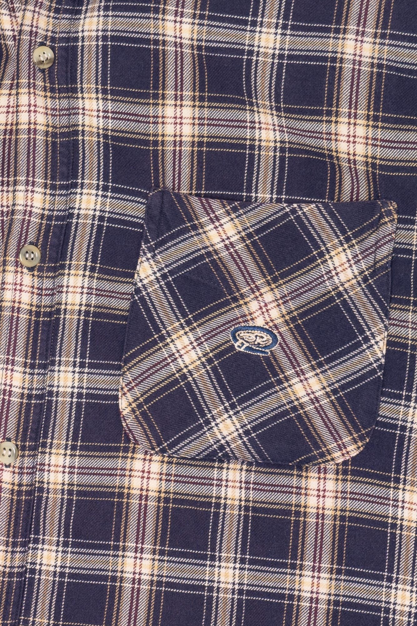 Vintage Navy Blue Oscar de la Renta Button up Shirt (1990s)