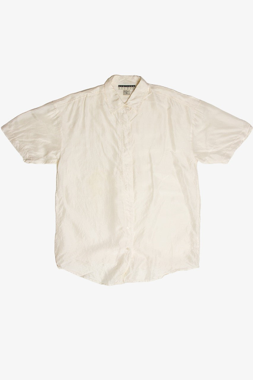 Vintage New York Studio Silk Button Up Shirt