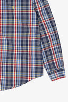 Vintage Navy Blue Plaid Ralph Lauren Button Up Shirt (2000s)